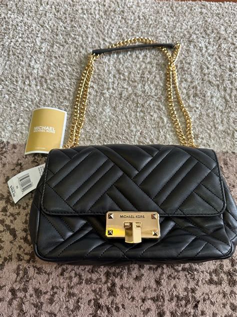 michael kors peyton quilted shoulder bag|Peyton Medium Quilted Shoulder Bag .